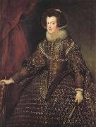 Diego Velazquez, Portrait de la reine Elisabeth (df02)
